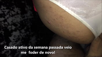 Cdzinha LimaSp dando no cine  Pra um ativo casado com a calcinha Tanga Branca da Denise da Rua Lan 2019