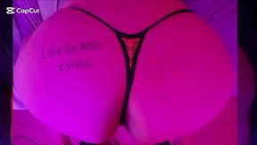 Big ass gets doggy style cock and a spanking