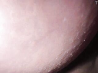 Squirting in biffy two times afrer old 69 yeras granddad bang to clean my twat from his load