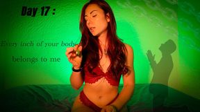 Day 17 : EVERY INCH OF YOUR BODY BELONGS TO ME 🍑