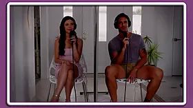 Dark haired sweetheart serena hill gets her narrow vagina fucked by Ryan Driller