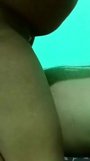 Indian Cute Married Bhabhi Riding Big DIck and Making Deepthroat Bolwjob full naked at Mid night in Farm House   Clip 2