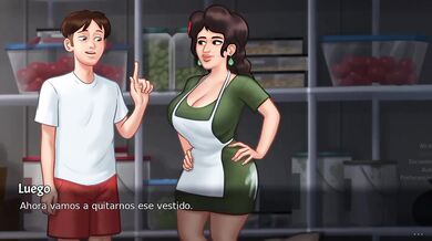 Hentai Gaming Cartoon Madura Big Tits Big Ass Ass Chokes Dick Cum Inside