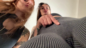 Close-up POV Ass Worship and Pussy Worship With Butt Face Busting Femdom