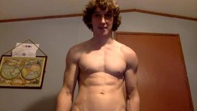 American Male, Chris Plays with His Dick