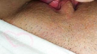 The most gentle cunnilingus from a neighbors while her hubby