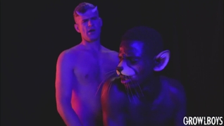 GrowlBoys - Daddy satyr breeds furry Black twink