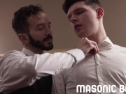 MasonicBoys Blue eyed twink hole ravaged by Tucker Barrett
