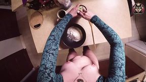 Raw &mdash;  uncut footage of a nasty &mdash;  furry c**t getting its juices on!