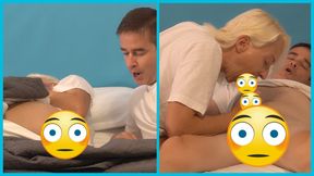SHARING A BED WITH E02 Step-Aunt Needs A Bed For The Night MILF STELLA