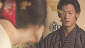 ”Oriental Beautiful Babe Takes On A Much Younger Shaft In This Film”