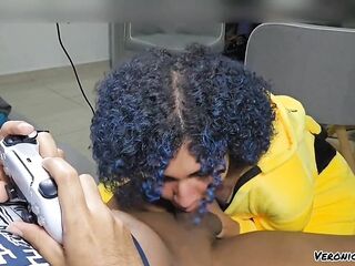 Please Don't stop your playing episode games for my sucking your shlong