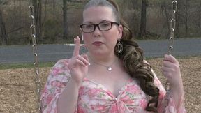 Enjoying a beautiful spring day smoking a VS 120