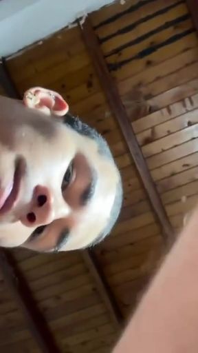 Captivating moment from &quot;Sucked the Cock of a 19-year-old Colombian White Top&quot;