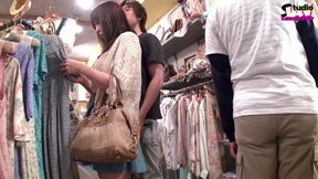 Risky Thrill, Bold Encounter with a Charming Shop Assistant After a Risky Moment - Scene3