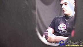 ”Tapher bends Alex over & fucks him with his massive cock”