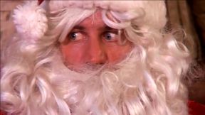Hot Blonde MILF Uses Candies as Dildo in the Cristmas Night