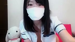 Cute beauty masturbating erotic live chat video