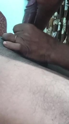 Desi village vibhu aunty cheting hor hasbend and soking hor boyfriend koc   Clip 1