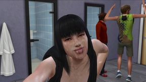 nat blowbang at locker room