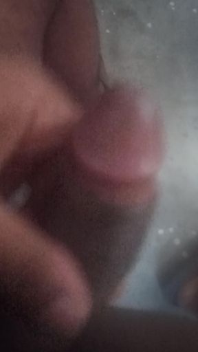 Big black cock. Masturbating hardcore