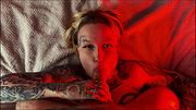 TEABAG SPLIT TONGUE BLOWJOB neon porn cum on hair ASMR