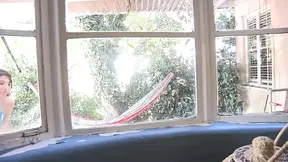 Taboo teens pussy licking and fingering in the bathroom