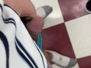Quick tug of my little guy in changing room