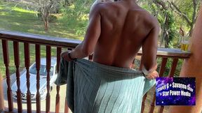 balcony banger: savvy and bella s back-to-back raunchy romp