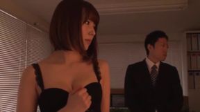 Wife Turned Into Hot Underwear Model: Yui Hatano Cuckolds Her Husband With His Colleague