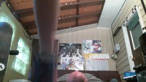 Skater Humiliates His Human Pillow