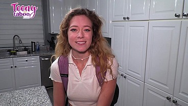 Teen Stepdaughter River Lynn Learns How To Cum From Stepdad