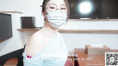 The teacher's scheme seduces you into her tight cunt