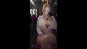 Busty Sarah gets pounded by gigantic dark BBC