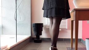 Selena's Sex Games in Tights and Heels
