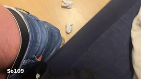 Cum on the neighbor&#039;s uggs