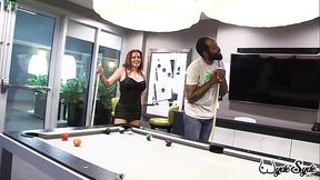 Sara Jay &amp_ Nikki Ferrari Smooch As They Get Pounded &amp_ Smacked By Shaun!