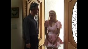 Blondie Anderson: Blonde, Young, Busty, Fucked by a Mature Man