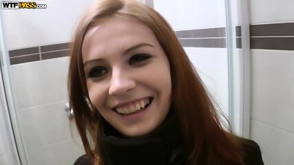 Public Restroom Fuck With Charming Girl