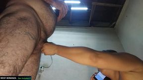 sexy bartender gets fucked - ballsdeep in pussy creampie