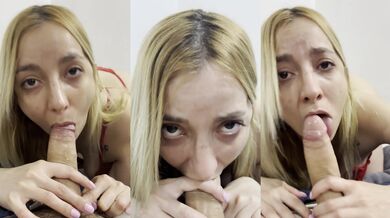 Colombian nymphomaniac can't stop sucking dick