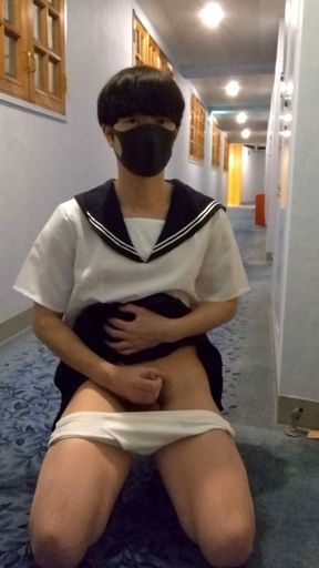 Sailor Suit and White Briefs