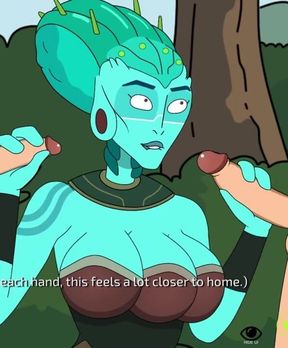 Rick and Morty - a Way Back Home - Sex Scene Only - Part 15 Keara #1 by Loveskysanx