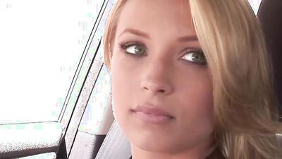 Alyssa Branch is sucking and riding a lucky dude's BBC