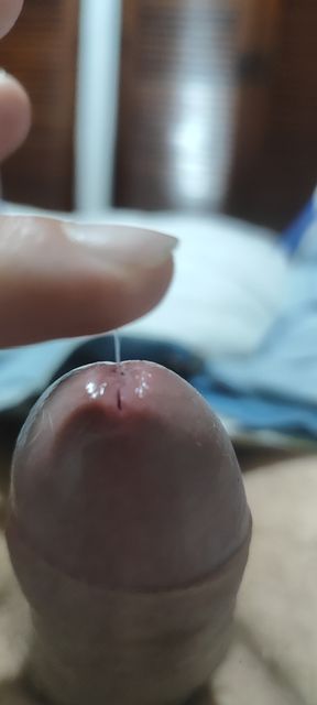 I masturbate for my lover secretly from my partner