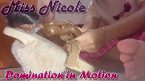 Domination in Motion