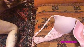 Sore throated and bottomed by my hubby