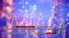 Christmas Party Cfnm Tease - Guy Fights Handjob Challenge