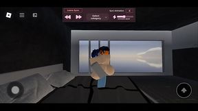 Roblox gamer gets his cock sucked and ass fucked by a horny pumpkin