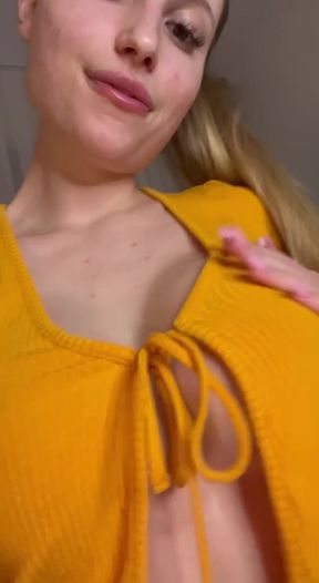 Curvy GF rides cock in a thunderstorm